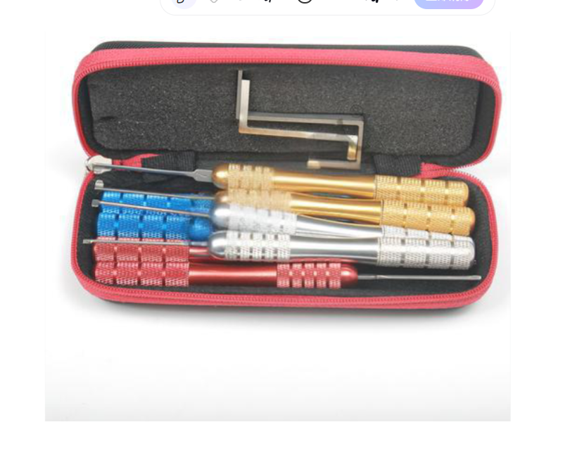 طقم احترافي لفتح الأقفال، قفل  - مراجعة Lock Picking Set وسعره