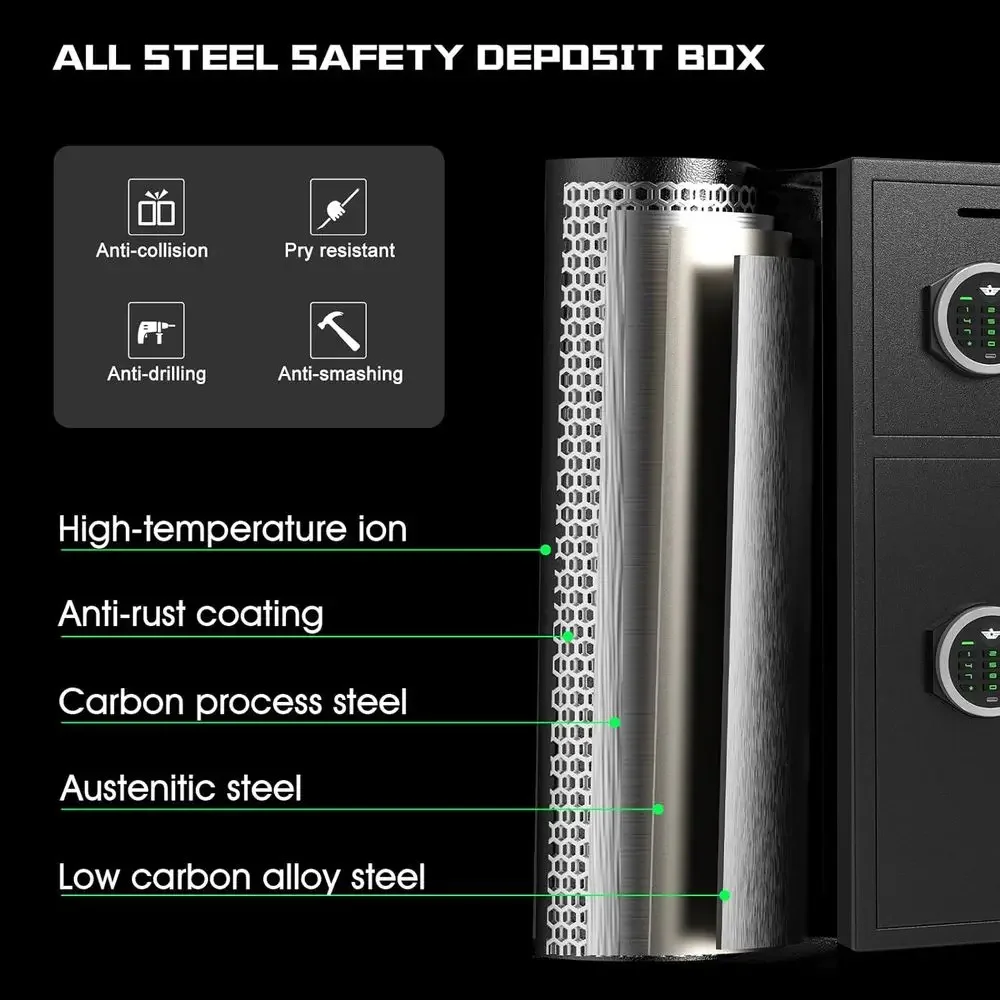 6.0 قدم مكعب. خزنة أمنية مقاوم - مراجعة Home Security Features وسعره