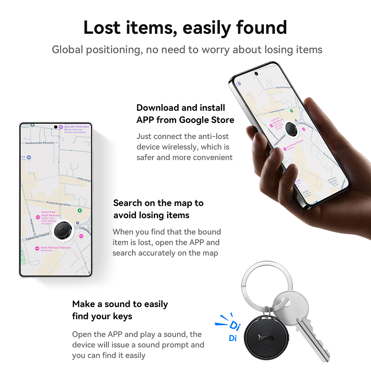 HOCO E96A Bluetooth GPS Tracke - مراجعة Home Security In My Area وسعره