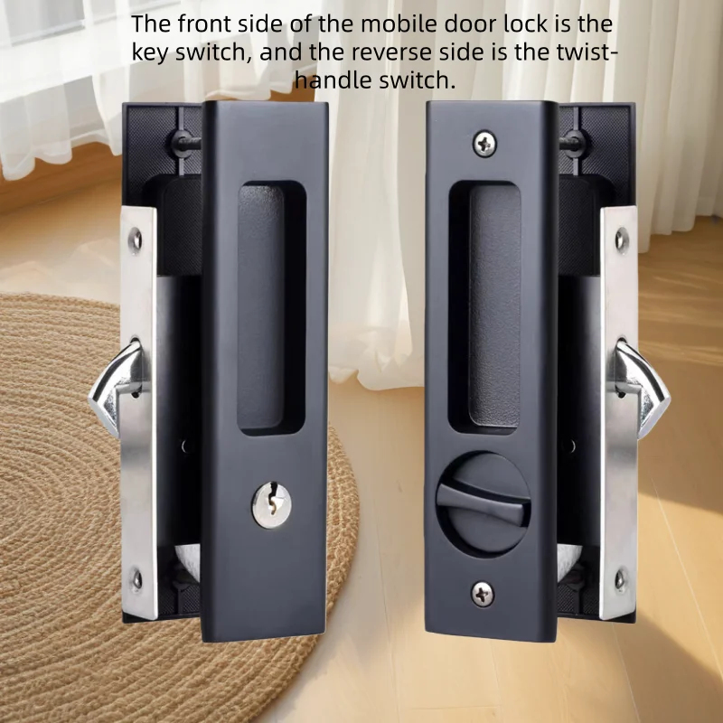 قفل الباب المنزلق قفل الباب ال - مراجعة Home Security Key وسعره