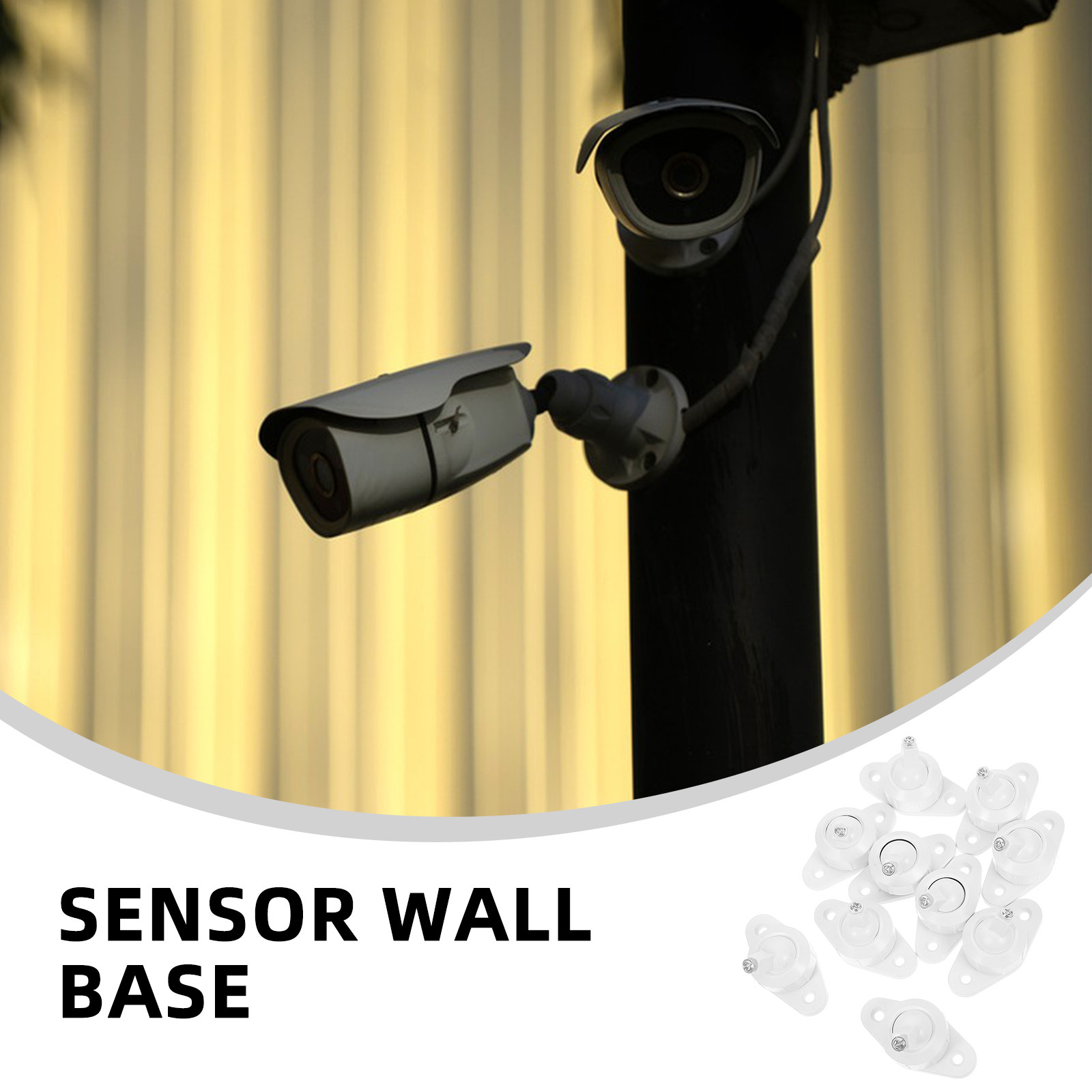 10 قطع من حوامل الاستشعار العا - مراجعة Home Security Firms وسعره