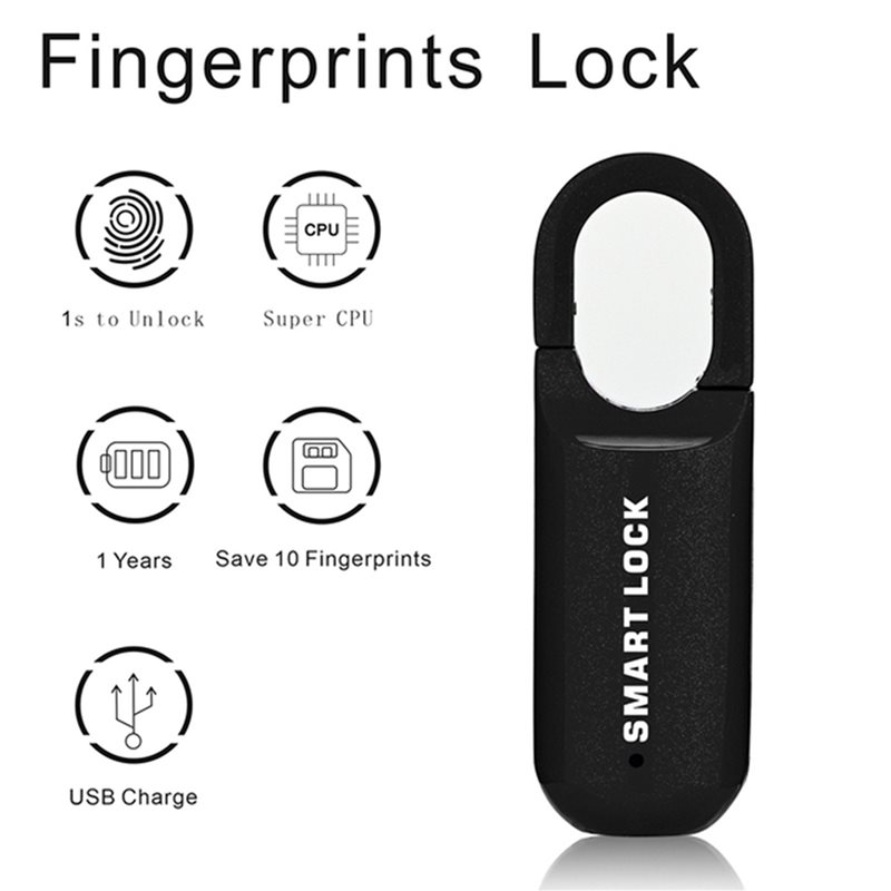 قفل ذكي ببصمة الإصبع BAAE 2X M - مراجعة Home Security Door Lock وسعره