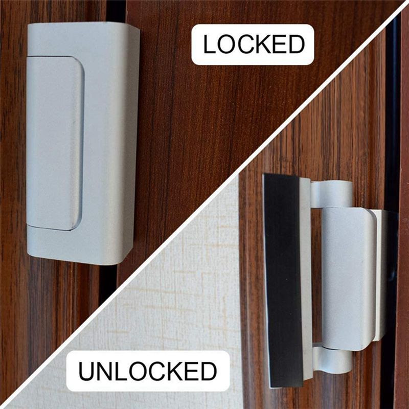 قفل باب منزلي موثوق به (عبوة م - مراجعة Home Security Door Lock وسعره